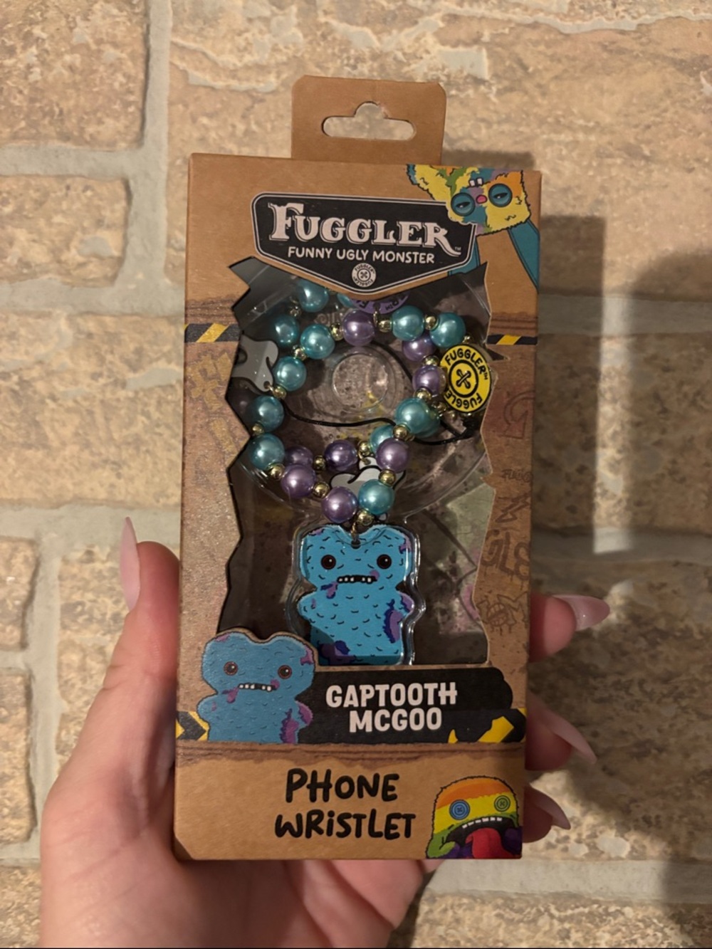 Fuggler Gaptooth McGoo Kids Phone Wristlet - Blue